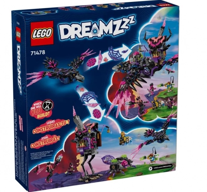 LEGO® DREAMZzz™ 71478 Nimmerheks en haar Middernachtraaf