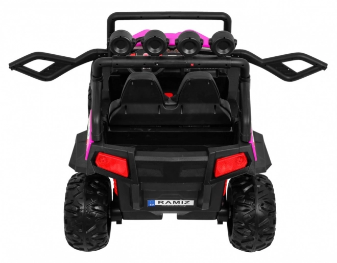 Kinderterreinwagen Grand Buggy 4x4 Roze met afstandsbediening