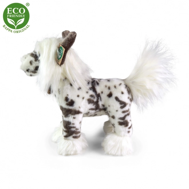 Rappa Pluche Hond Chinese Naakthond staande 25 cm ECO-VRIENDELIJK
