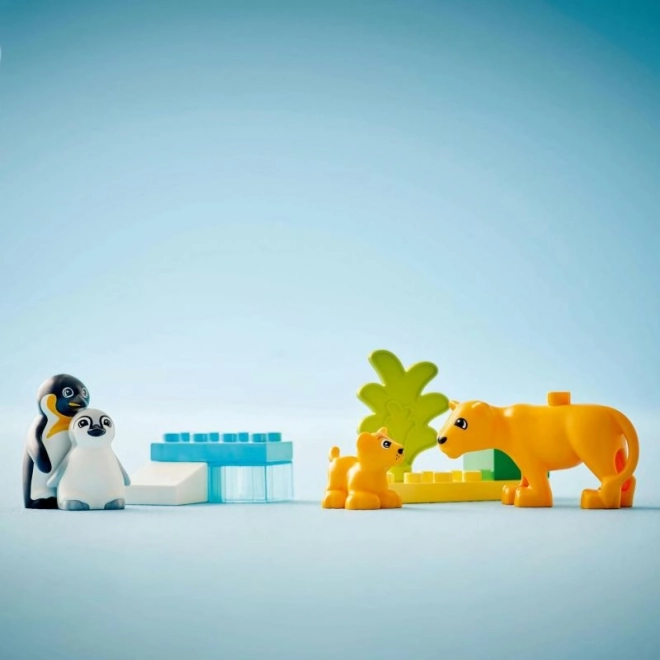 Lego Duplo Wilde Dierenfamilies: Pinguïns en Leeuwen