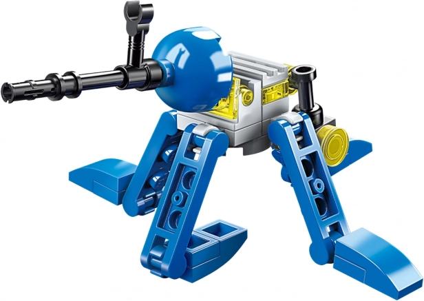 Qman bouwset robot Pompom 3-in-1
