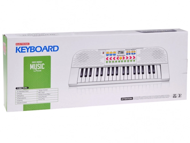Elektronisch keyboard voor kinderen met microfoon