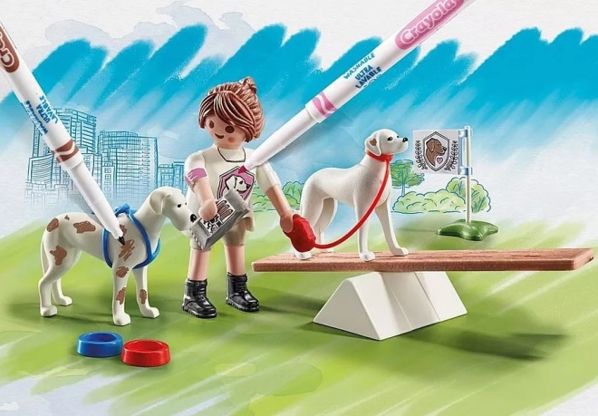 Playmobil Kleur Training met Honden