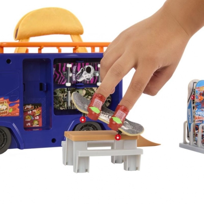 Opslagruimte voor skateboards