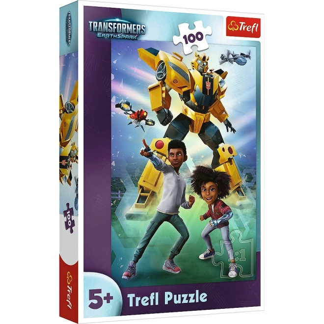 Puzzel 100 stukjes Team Transformers