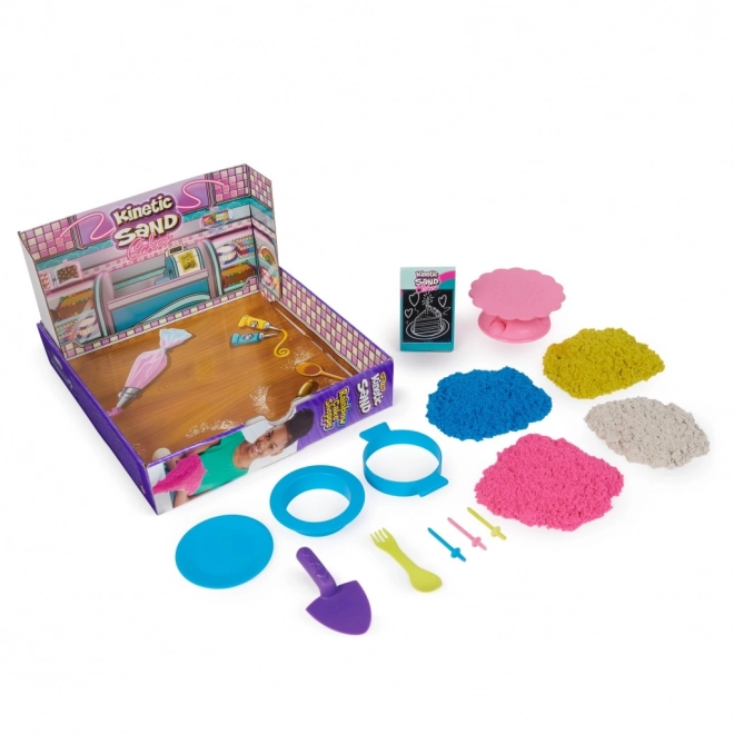 Kinetisch zand Regenboog patisserie