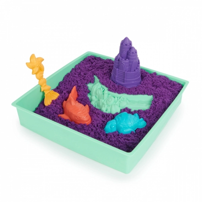 Kinetisch zand zandbak paars