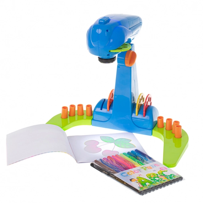 Tafelprojector met accessoires voor tekenen
