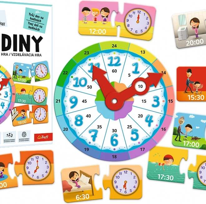 Trefl Educatief Spel Kleine Ontdekkingsreiziger: Klokken