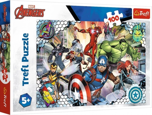 Puzzel 100 stukjes – beroemde Avengers DISNEY MARVEL