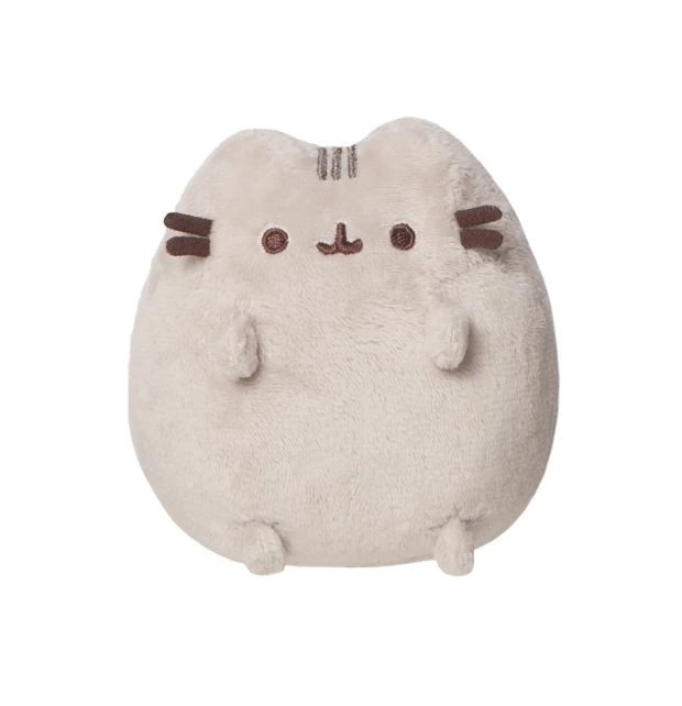Zittende Pusheen pluche knuffel klein