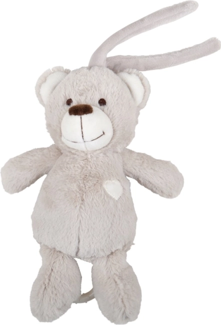 Pluchen knuffeldoekje beer BIGJIGS BABY met melodie