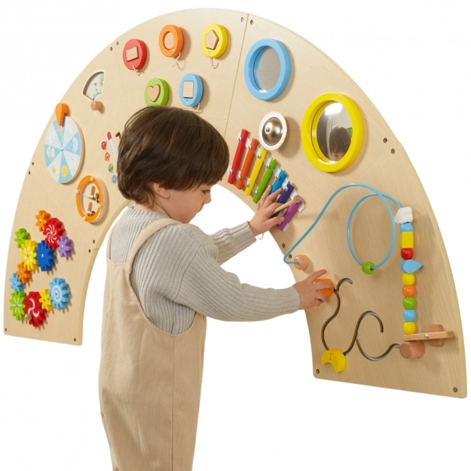 VIGA wandmanipulatiebord Luk Montessori