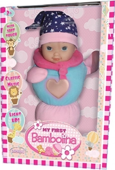 Bambolina baby 36 cm met geluiden en lichtjes