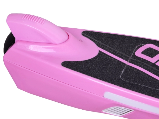 Elektrische step met LED verlichting – Roze