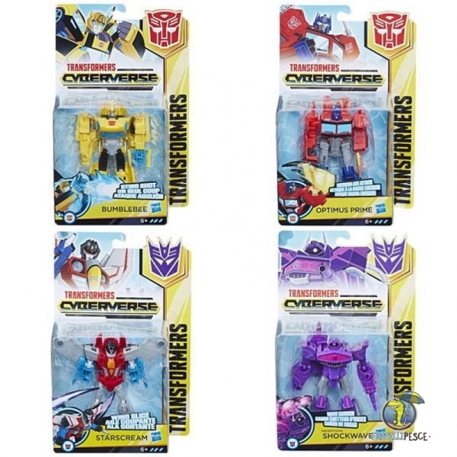 Transformers Cyberverse figuur 5-7 stappen transformatie