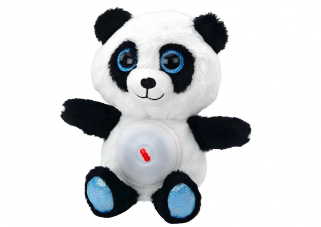 Pluche panda met nachtlampje en wiegeliedjes 30 cm