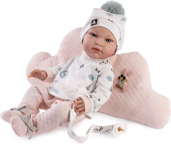 Realistische Babypop met Volledig Vinyl Lichaam - 42 cm