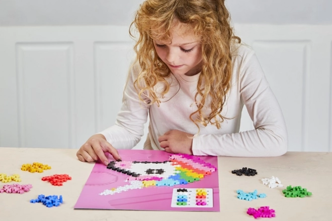 Plus-Plus Puzzel Op Nummer - Eenhoorn 250 stuks