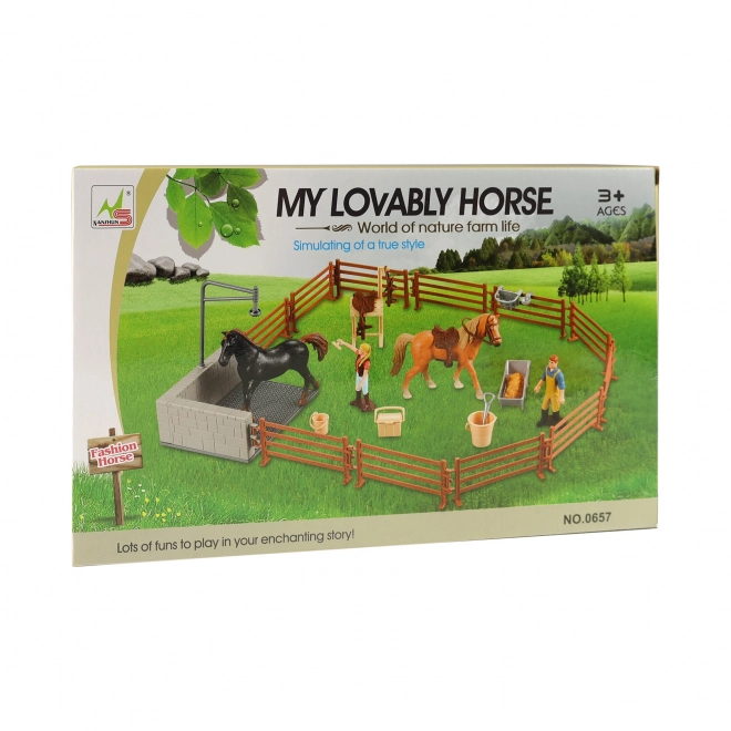 Wasplaats voor paarden