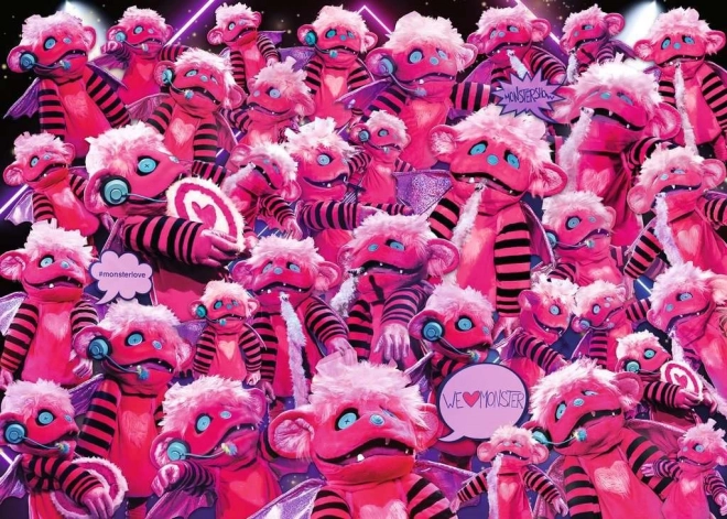 Ravensburger puzzel Masked Singer met Monster 1000 stukjes