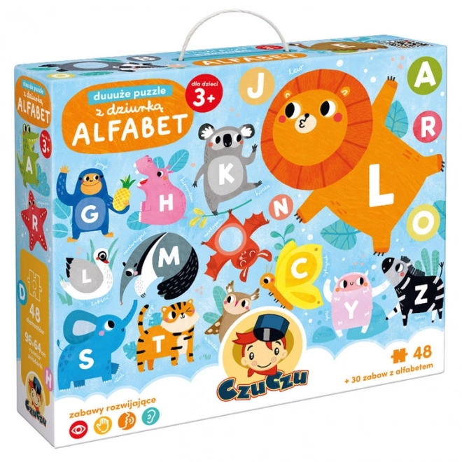 CzuCzu grote puzzel met gat Alfabet