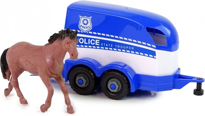 Paardentransport zoals in het echt