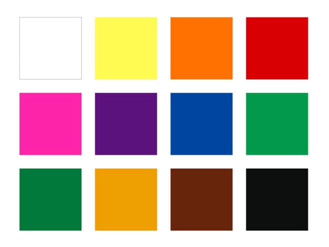 Groot kleurenspectrum