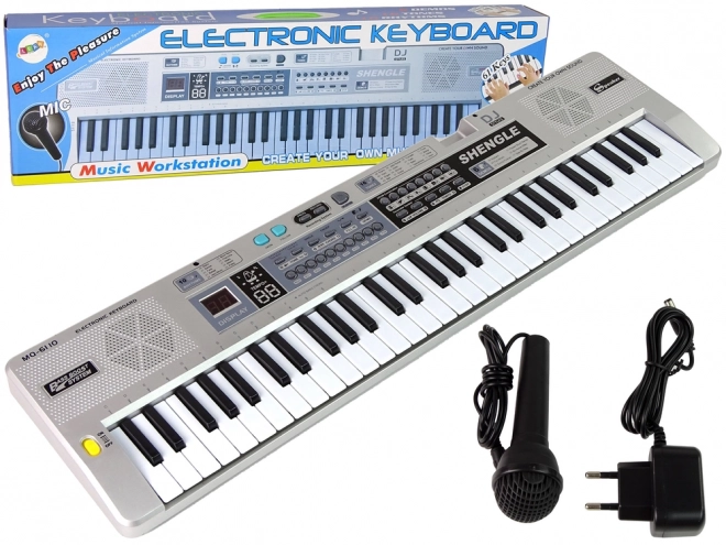 Keyboard met microfoon 61 toetsen