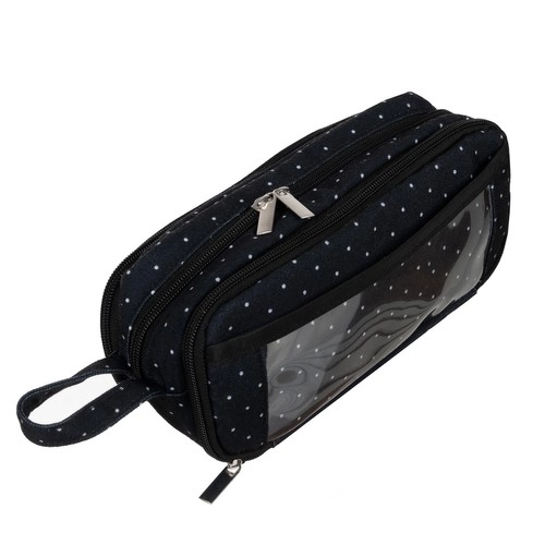 Driedubbele etui - zwarte Maaleo 24511