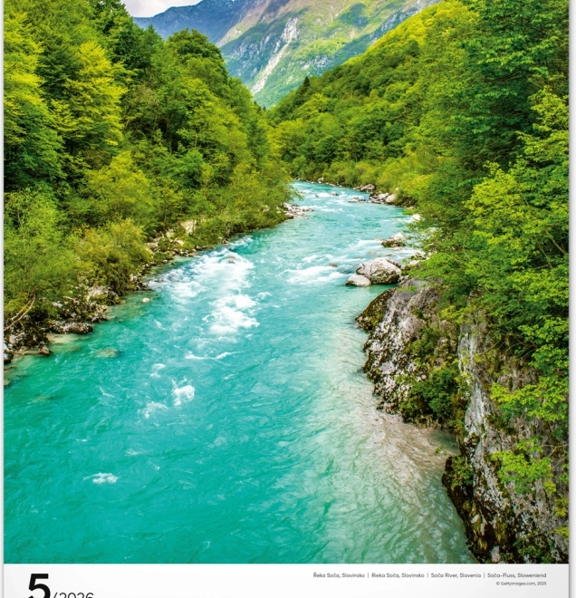 Wandkalender Water 2026