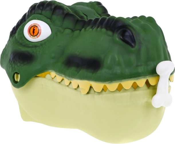 Dinosauruskop als draagbare koffer