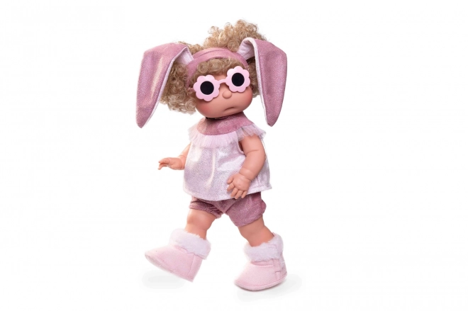 Iris pop met volledig vinyllichaam 38 cm