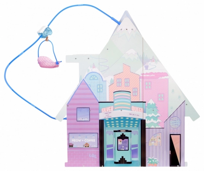 Houten poppenhuis L.O.L. Surprise Winter Cottage