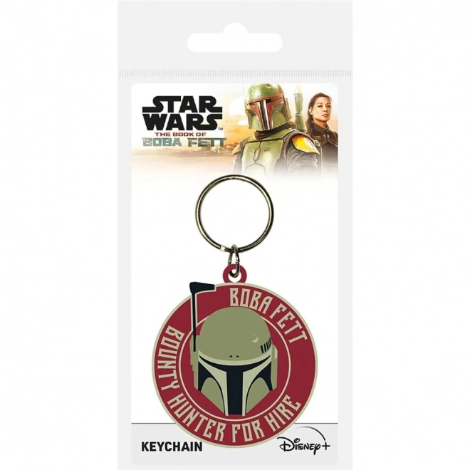 Rubberen sleutelhanger Star Wars Boba Fett