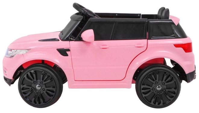 Elektrische auto Land Rapid Racer roze