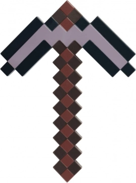 Minecraft Netherite pikhouweel van kunststof 42 cm