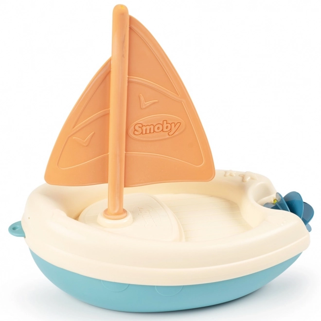Smoby Little Green Bioplast Zeilboot voor Water