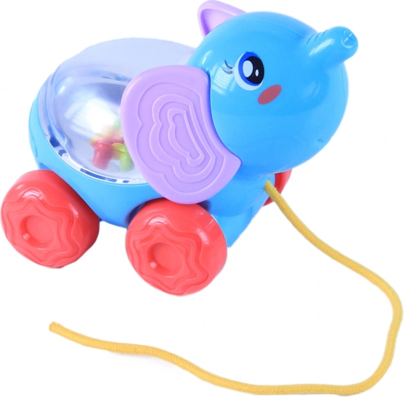 Trekolifant met balletjes