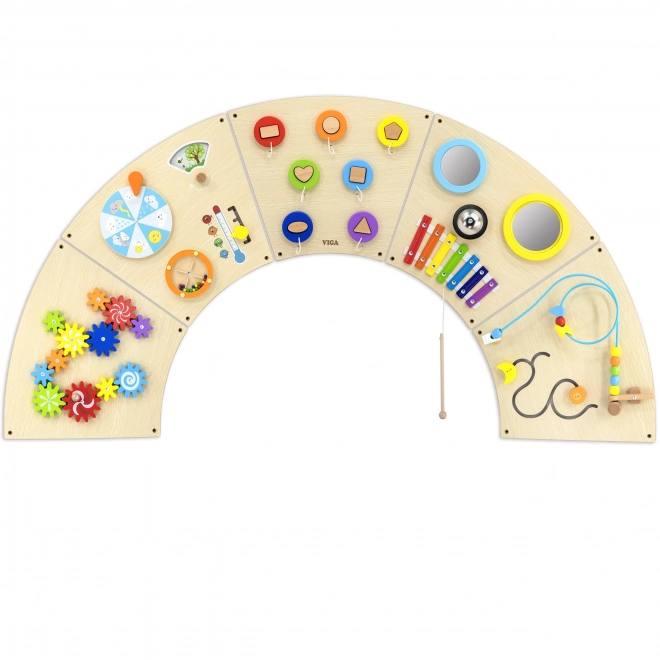 VIGA wandmanipulatiebord Luk Montessori