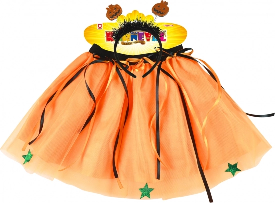 Schattige tutu‑rok met Halloweenlook