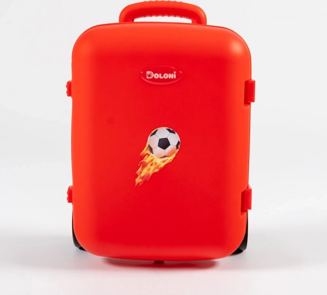 DOLONI Kinder reiskoffer - rood