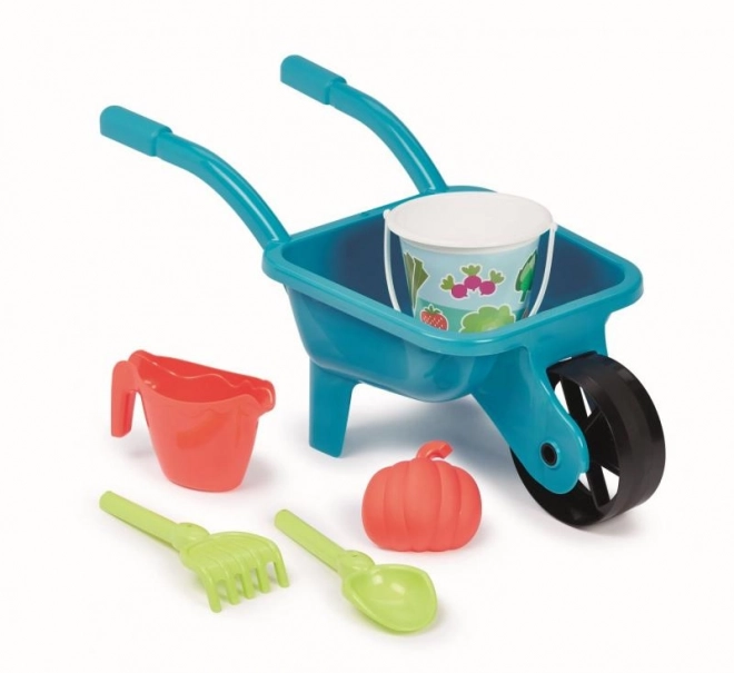 Tuin kruiwagen met gieter, emmer en accessoires