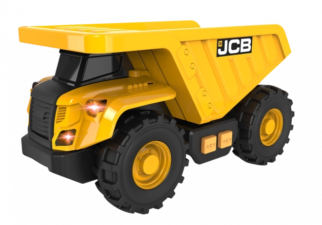 JCB vrachtwagen voor kinderen met lichten en geluiden