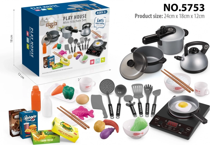 Kinderkeukenset met accessoires