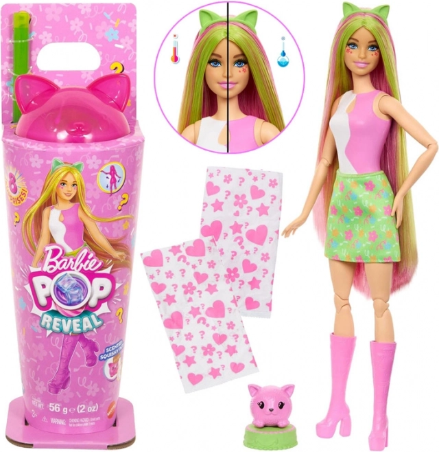 Barbie Pop Reveal Shakes pop met kitten en accessoires