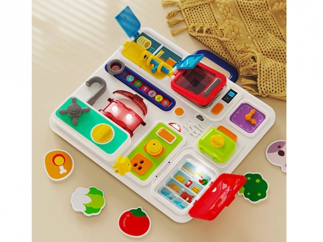 Interactief Montessori keukenspeelgoed
