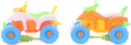 Schroefbare plastic quad voor kinderen