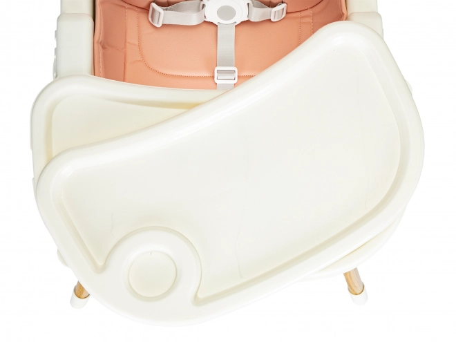 Ecotoys Eetstoel 2-in-1 Roze