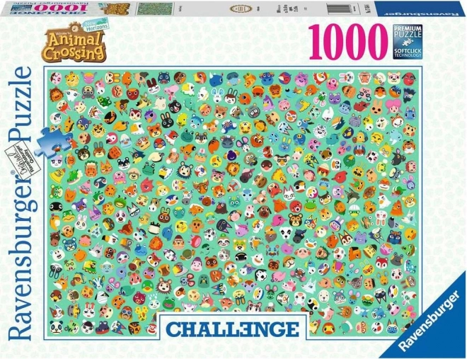 Puzzel Uitdaging: Animal Crossing 1000 stukjes